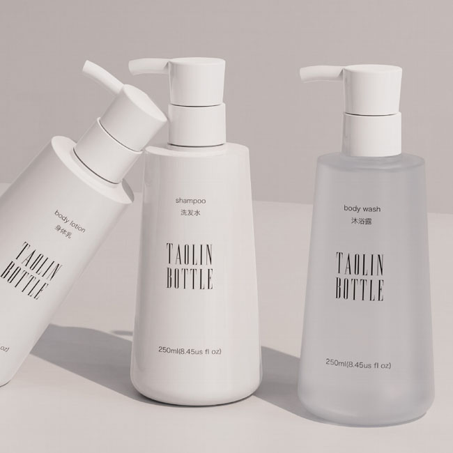 Cone shaped bottle